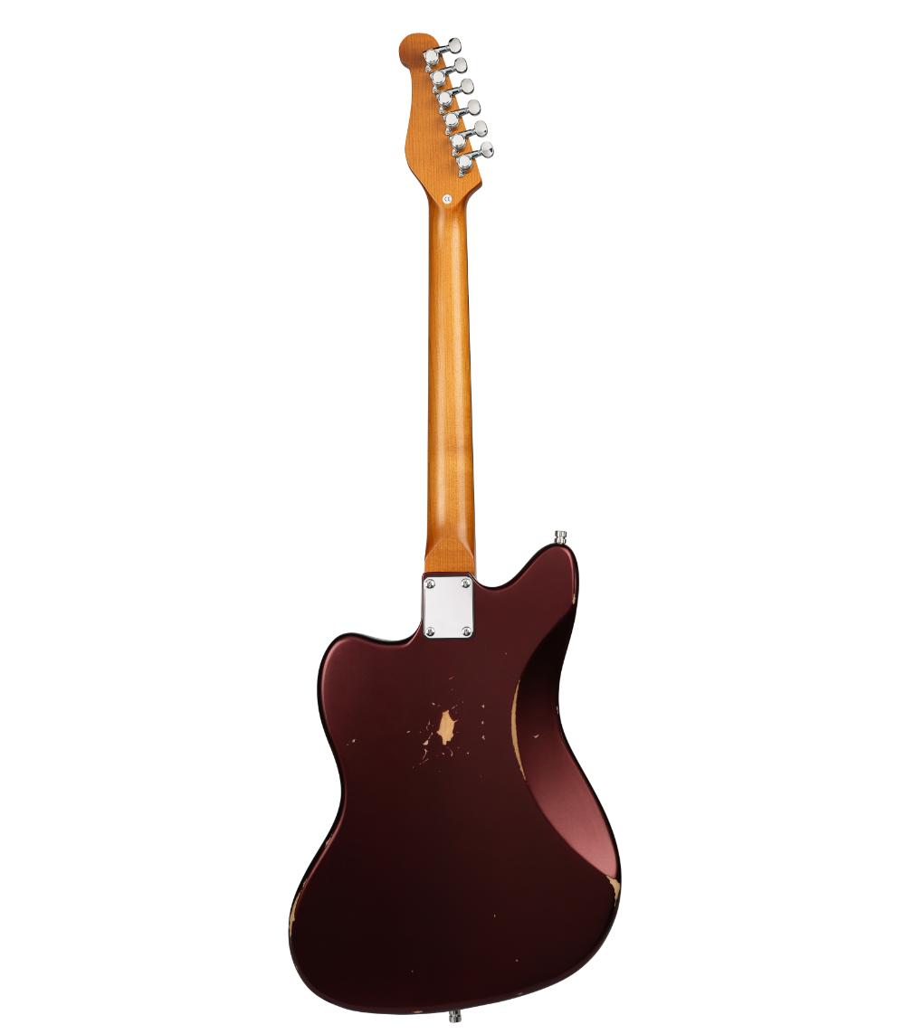 Patina Guitars PJ-6 OX B R Oxblood Relic