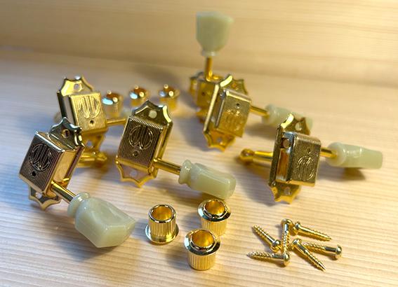 Gotoh SD 90 Guitar Tuner GOLD "MAYBACH" LP-Style