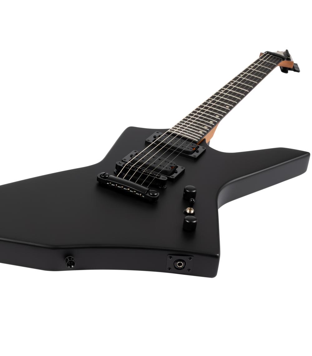 SPIRA Guitars X-400 MBK Satin Black