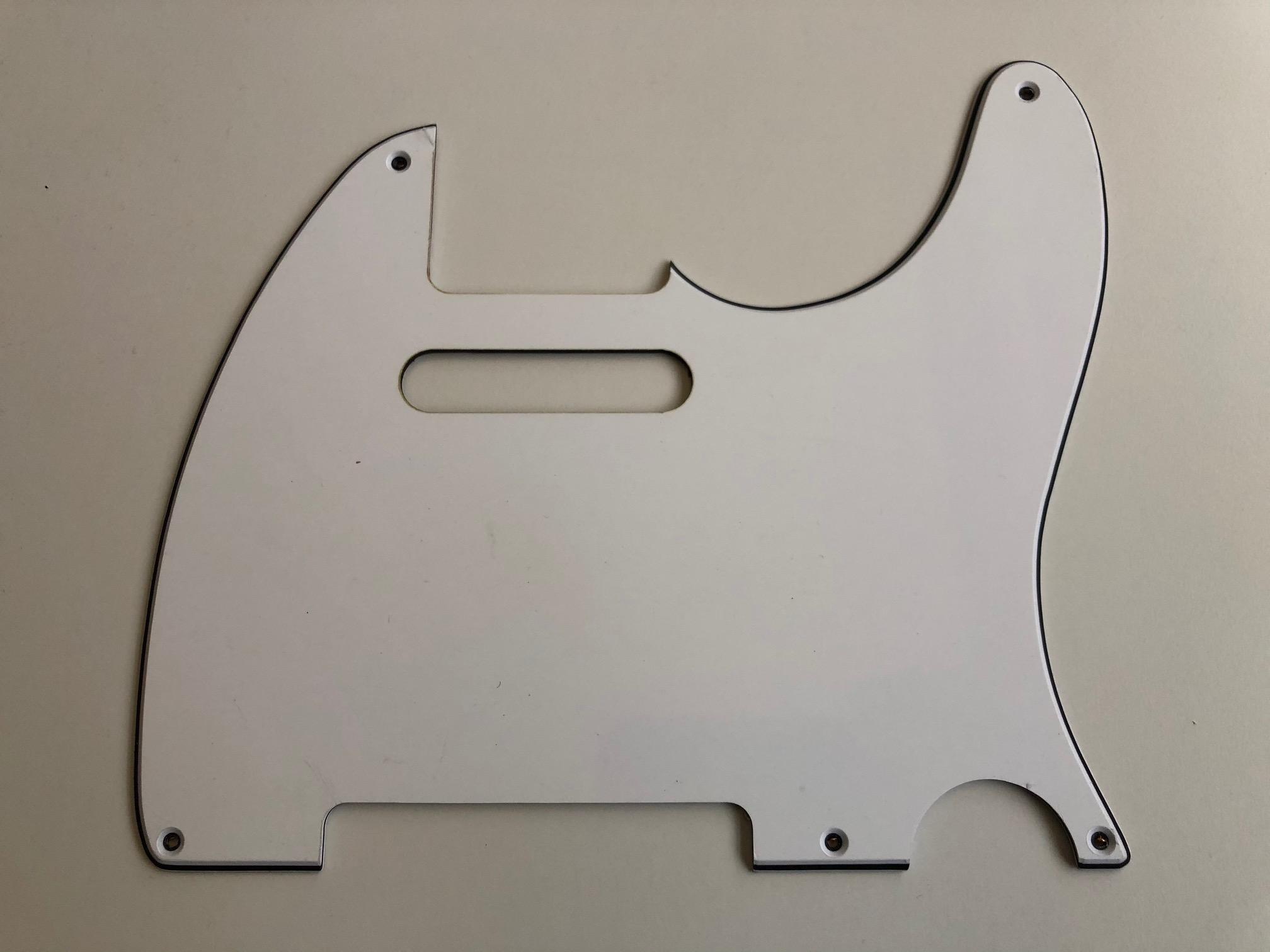 Maybach Texonian Pickguard White 3-ply NL