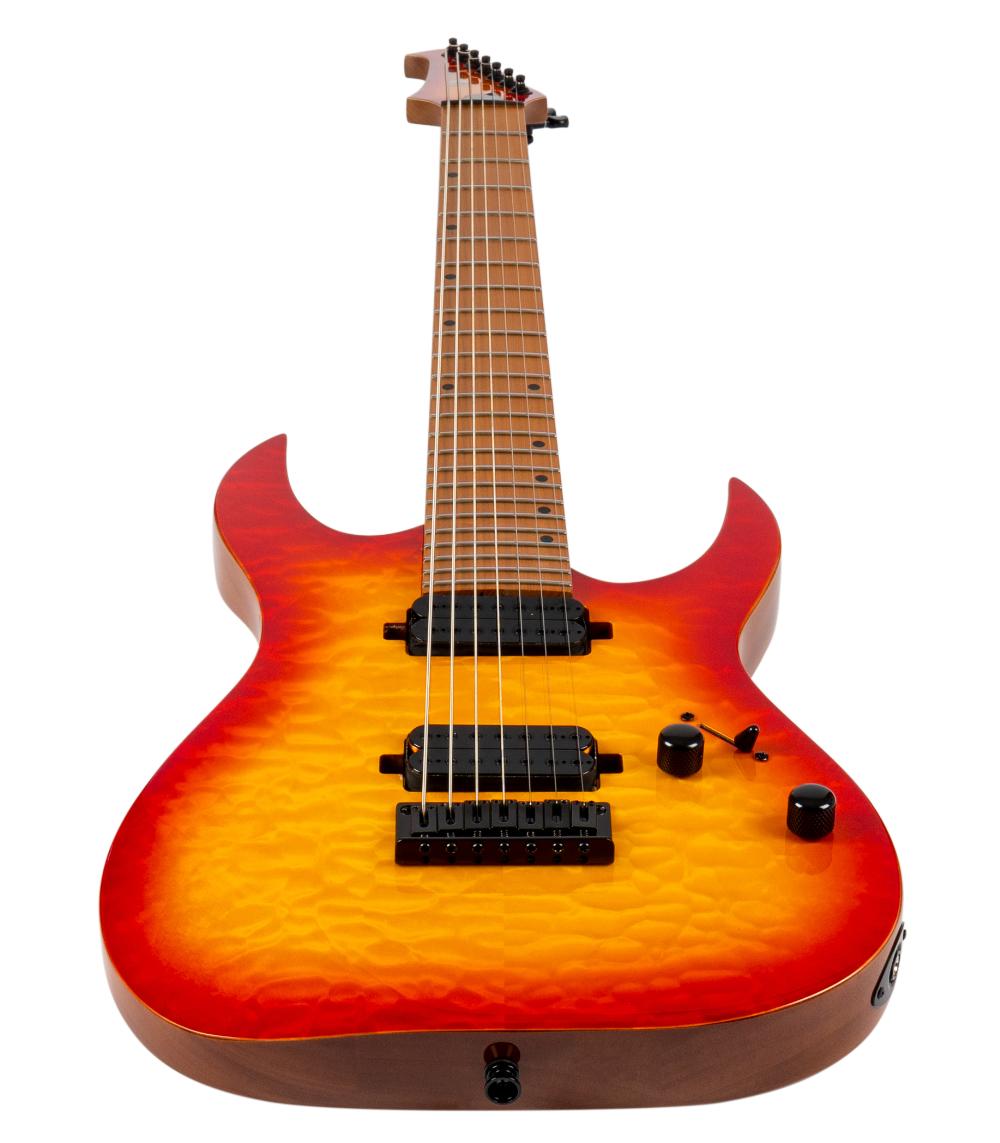 SPIRA Guitars S-507 QFB Fireburst