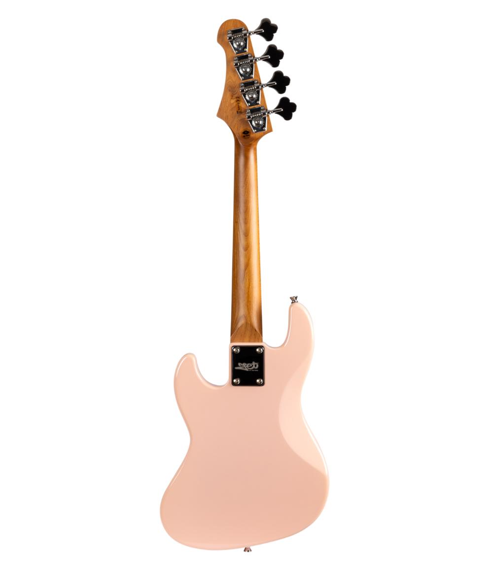 Jet Guitars JB-300 Travel Bass PK Pink