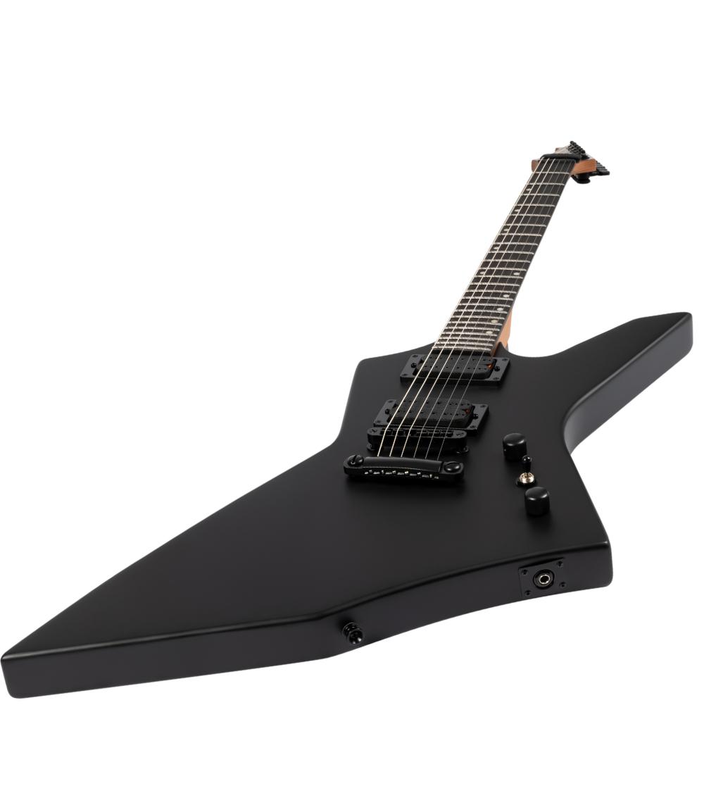 SPIRA Guitars X-400 MBK Satin Black