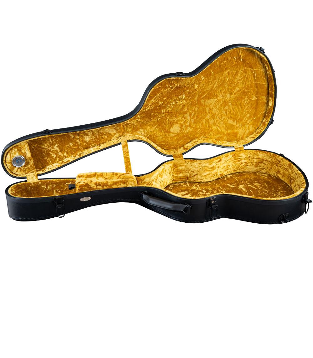 Global Style Fiberglass Classical Case / Black