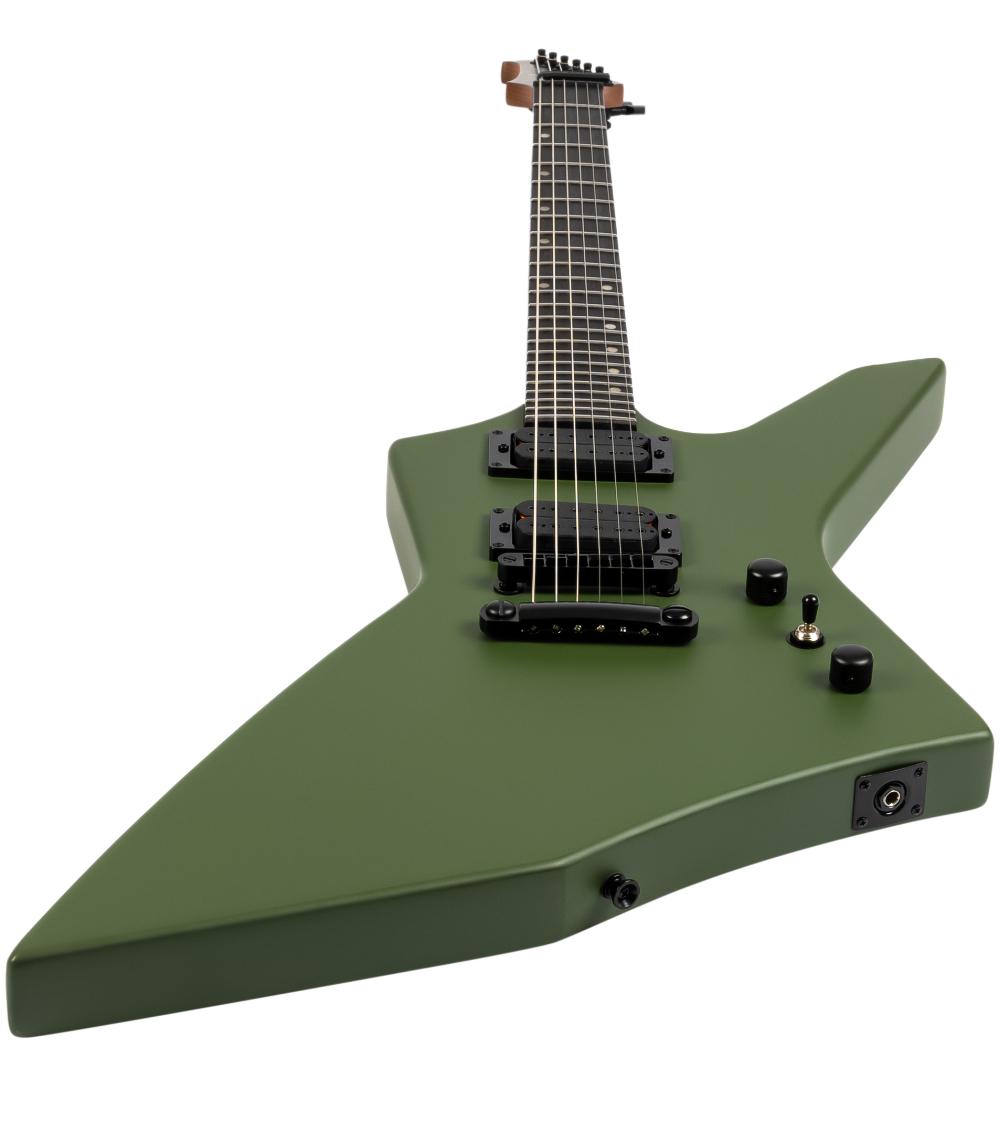 SPIRA Guitars X-400 MGR Satin Green