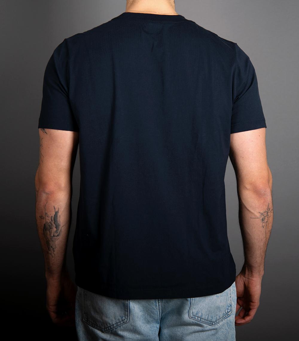 Maybach T-Shirt Deep Blue Logo Size S