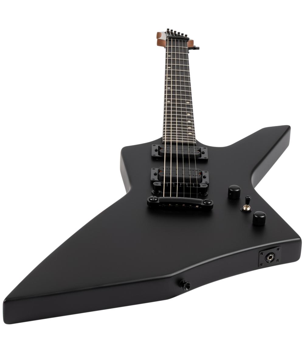 SPIRA Guitars X-400 MBK Satin Black