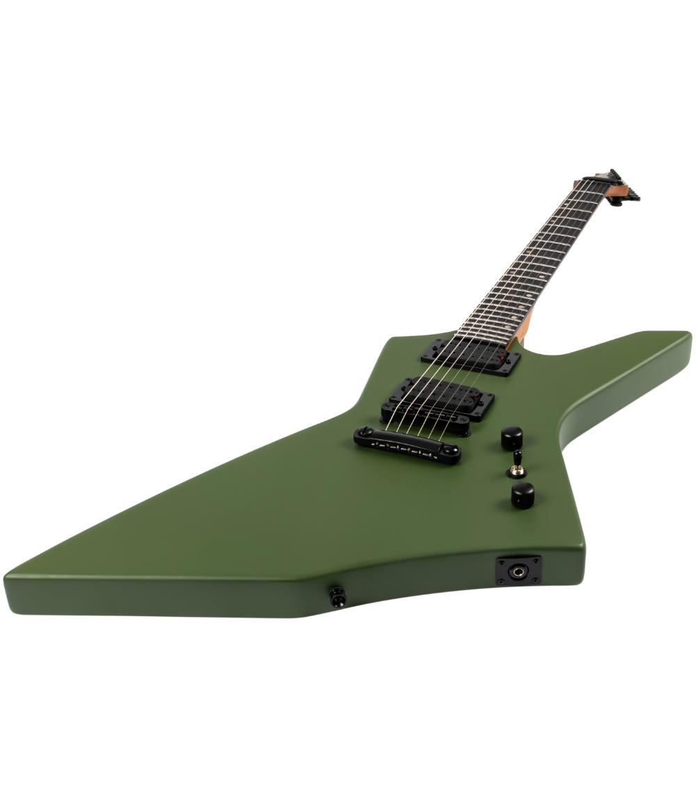 SPIRA Guitars X-400 MGR Satin Green