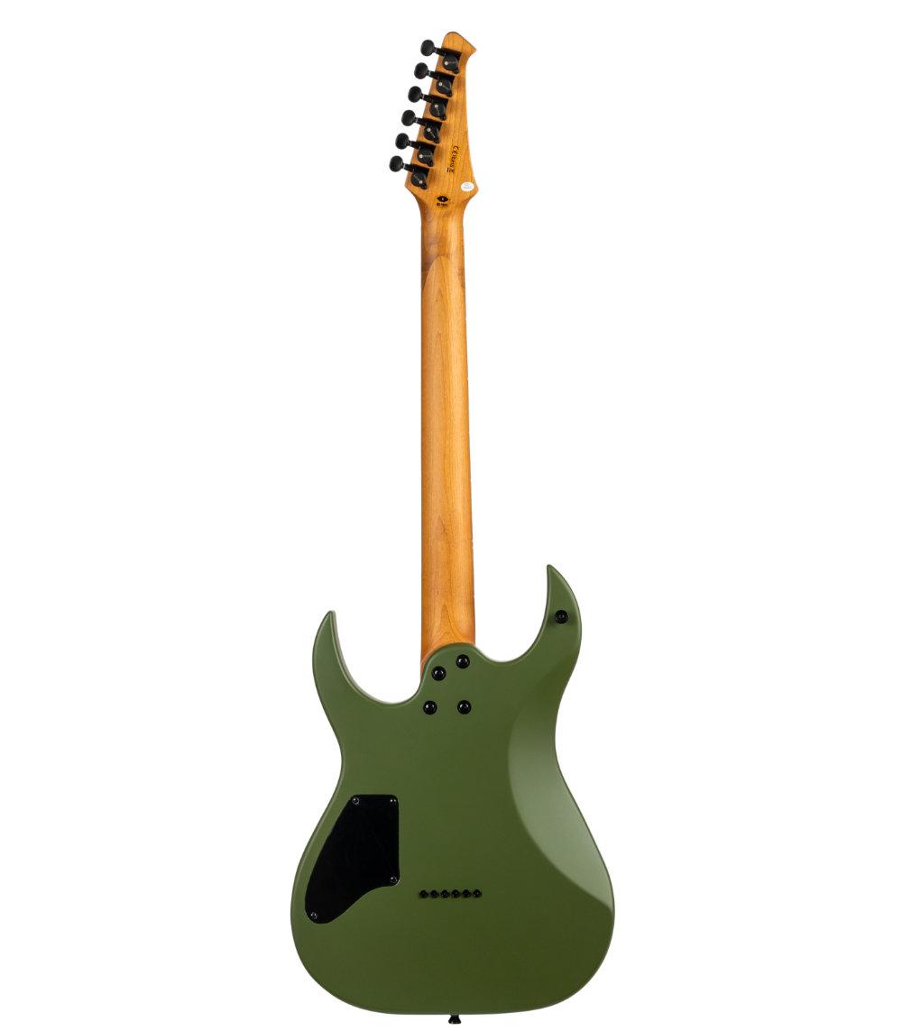 SPIRA Guitars S-400 MGR LH Satin Dark Green
