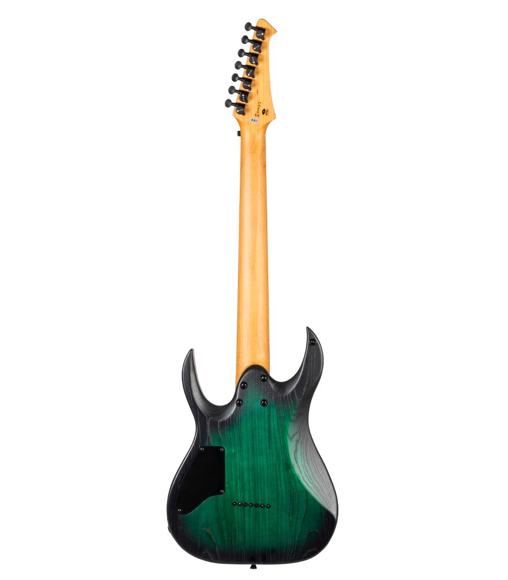 SPIRA Guitars S-607 AGR Stained Green
